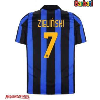 Inter Milan Piotr Zielinski #7 Tricou Fotbal Replică 2026-27 Barbati Acasa